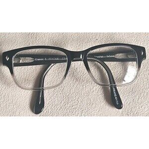 PENTAX CLASSIC 3 EYEGLASSES Z87 BLACK CRYSTAL 145 MM 2+ CSA Z94.3